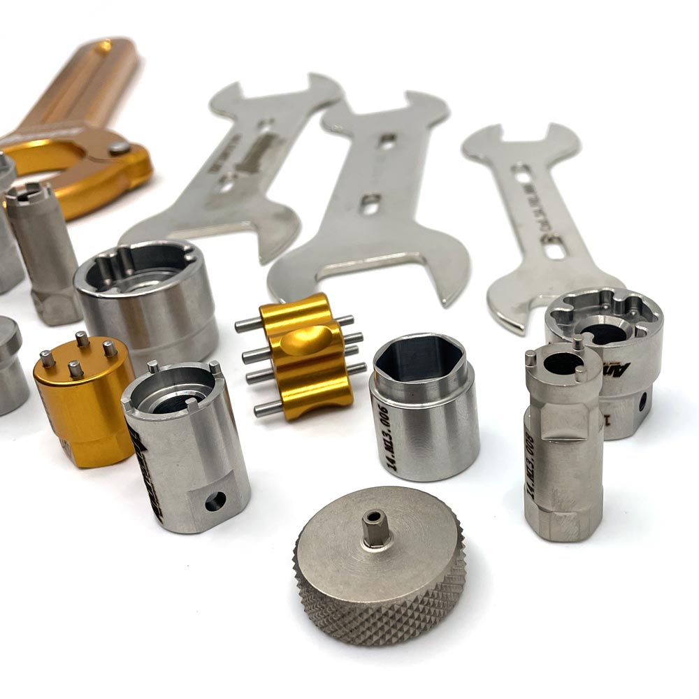 Kit Attrezzo Manutenzione Forcella Bici In Alluminio Per FOX 32/34/36/38/40 – Viola, Misure M8 E M10